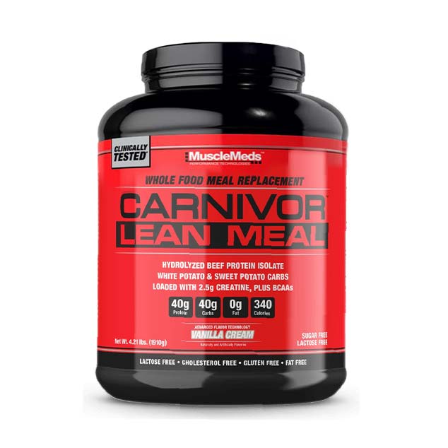 پروتئین بیف ایزوله کارنیور لین میل ماسل مدز – MuscleMeds Carnivor Lean Meal 1.9kg