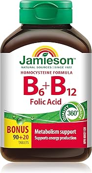 قرص بکمپلکس B6 + B12 + اسیدفولیک جمیسون – ۱۱۰ عددی | افزایش انرژی و سلامت اعصاب