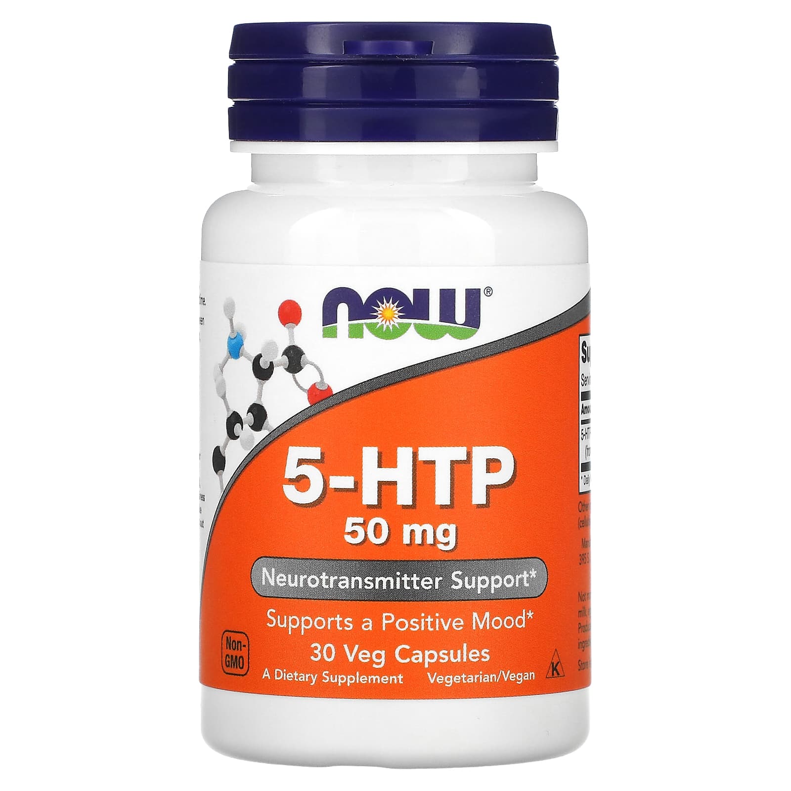مکمل( 5-HTP ) 50میلیگرم ناو فودز – شادی، آرامش و خواب عمیق طبیعی (۳۰ عدد)