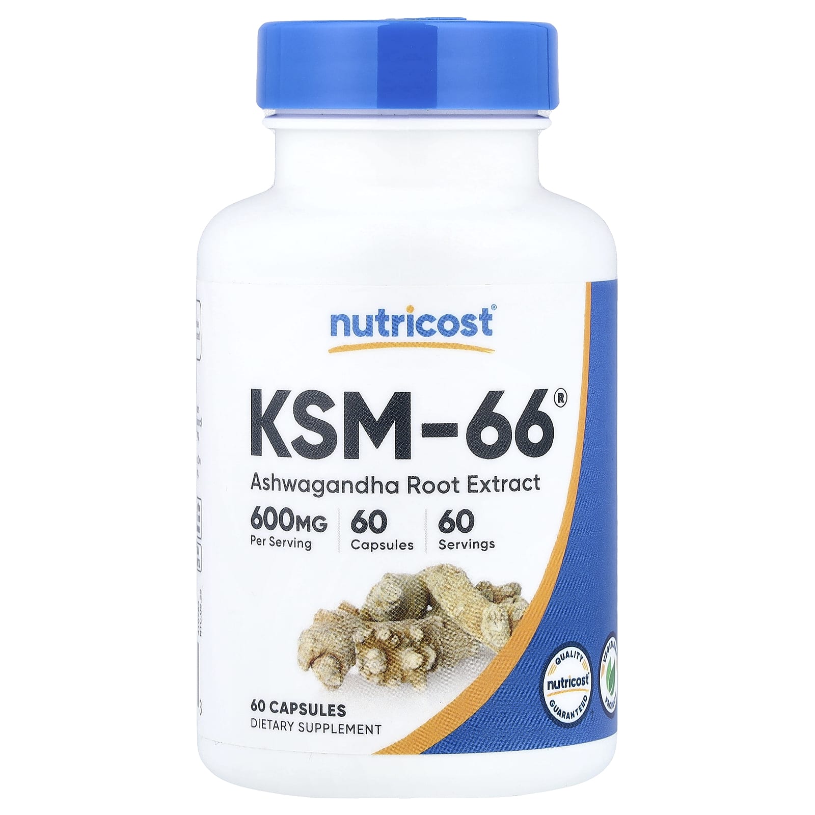 ریشه آشواگاندا 600میلی گرم ناتریکاست( KSM66)_ 60عددی