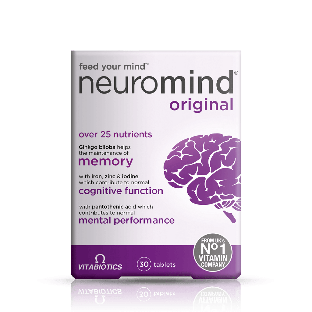 قرص تقویت حافظه و مغز Vitabiotics Neuromind Original ویتابیوتیکس (30 عددی)