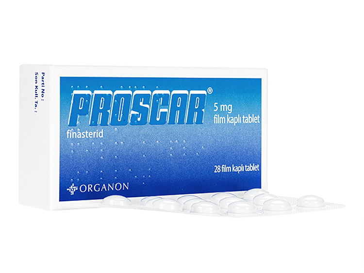 قرص درمان ریزش موی پروسکار Proscur (فیناستراید) 28 عددی