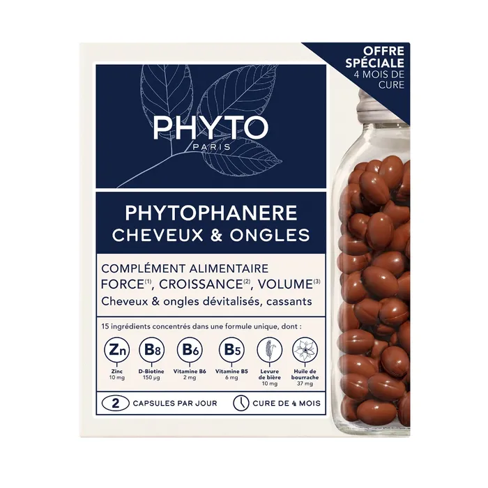 قرص مکمل گیاهی تقویت مو فیتوفانر PHYTO PHANERE