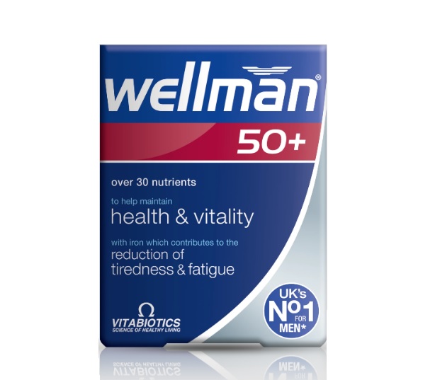 قرص ویتامین آقایان بالای 50 سال ولمن Wellman ویتابیوتیکس(30 عددی)