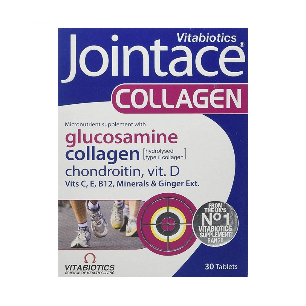 قرص گلوکوزامین Jointace Collagen ویتابیوتیکس (30 عددی)