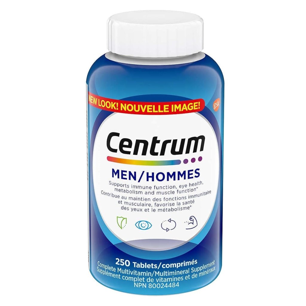 مولتی ویتامین سنتروم آقایان Centrum Men (250 عددی)