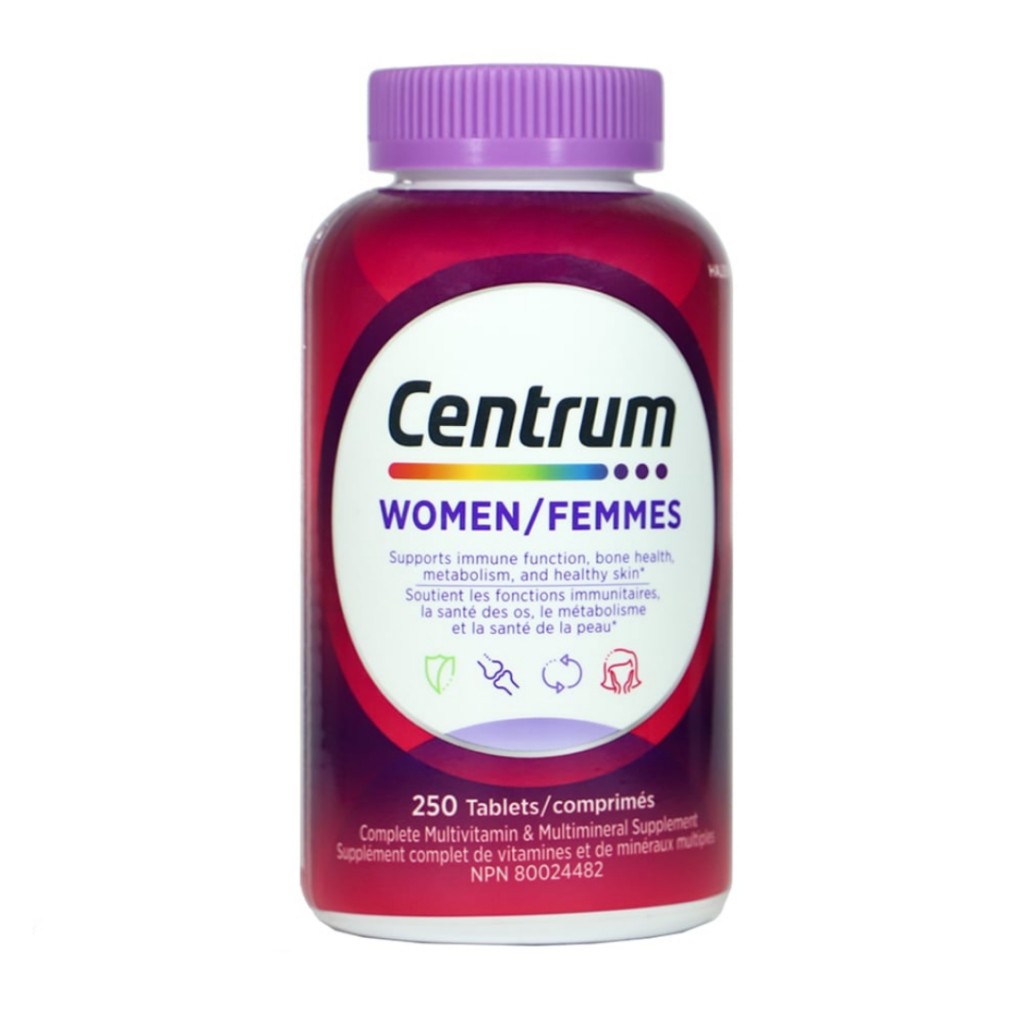 مولتی ویتامین سنتروم بانوان Centrum Women (250 عددی)