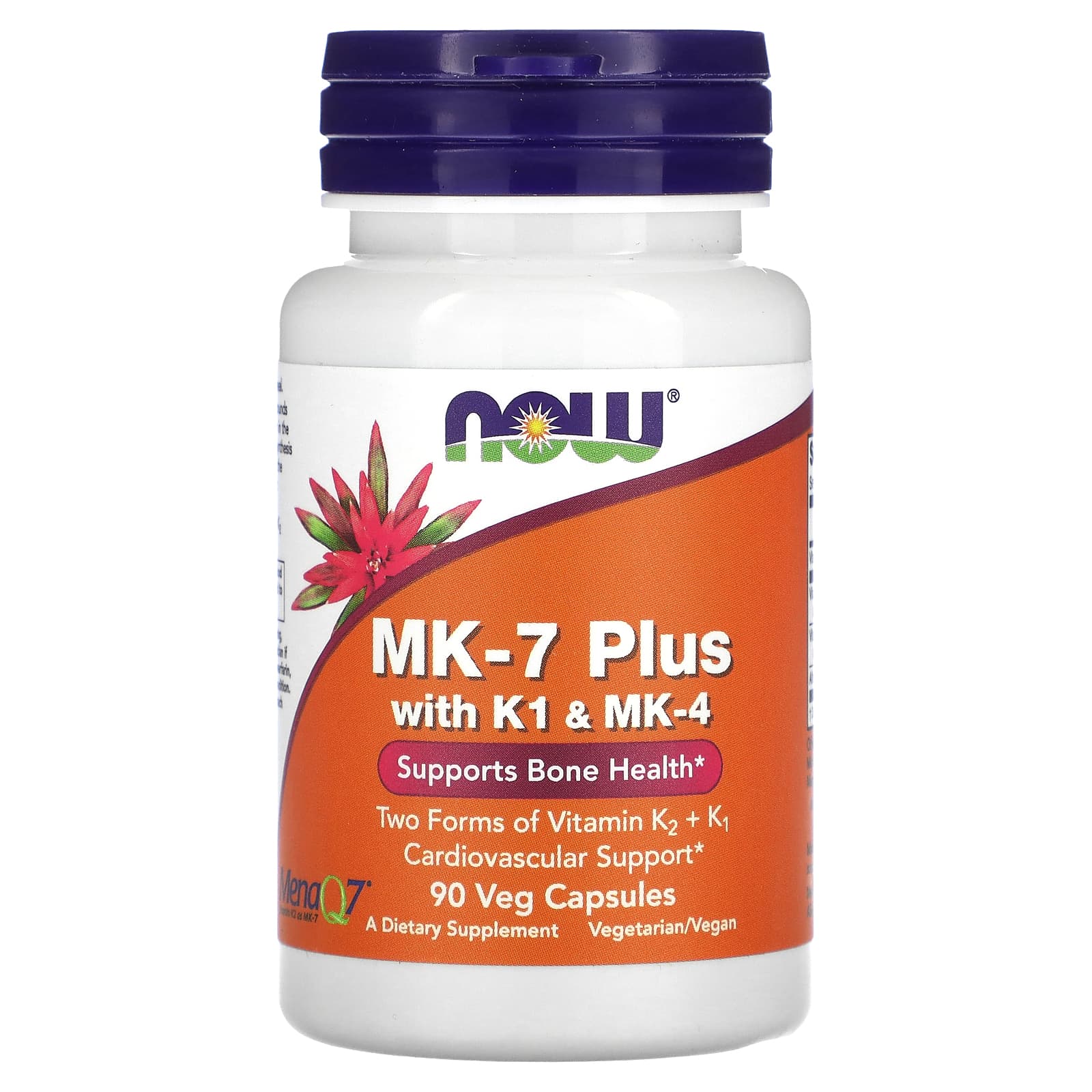 مکمل ویتامین K2 MK-7 پلاس همراه با K1 و MK-4 ناو – تقویت استخوان و قلب | ۹۰ کپسول
