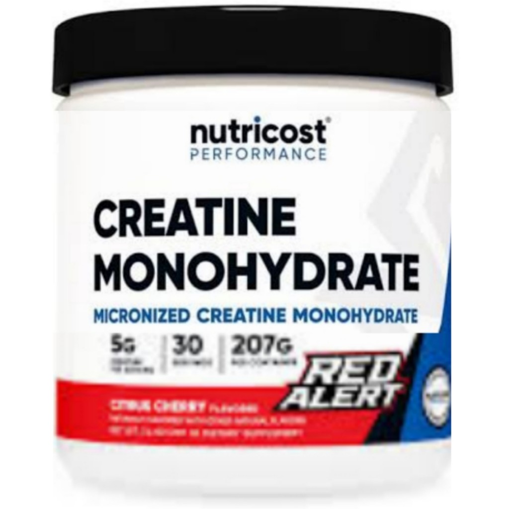 پودر کراتین مونوهیدرات نوتریکاست Nutricost Creatine Monohydrate Powder 5000mg (207 گرمی)