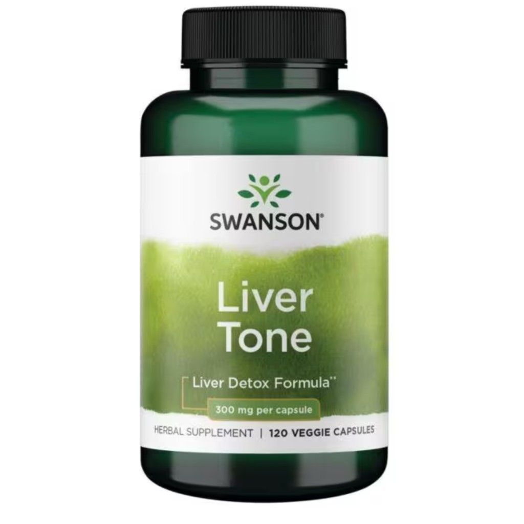 کپسول گیاهی پاکسازی کبد Swanson Liver Tone سوانسون (120 عددی)